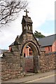 Arched gateway for St Andrews  church in Fort William