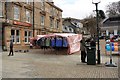 Street market, Cameron Square. in Fort William