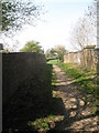 Footpath from the A286 to Lavant House in PO18 0DE