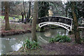 Footbridge, Stratford Park, Stroud in GL5 3EG