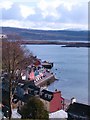 Tobermory harbour front from above in PA75 6PF