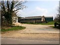 Entrance drive to Highfield Farm, Honington in Honington