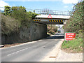 Railway bridge over Station Road, Wroxham in NR12 8DP