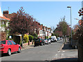 View along Alexandra Road, Sheringham in Sheringham