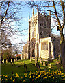 Hornsea Church in the Evening in HU18 1AU