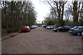 The car park at Coombe Hill in HP17 0UR