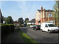 Looking along Brooklyn Drive towards Avondale Road in PO7 7FE