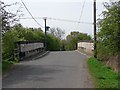 Nooning Lane railway bridge in DE72 3NT