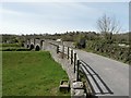 Halfpenny Bridge on the river Torridge in EX39 4QP