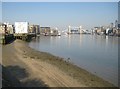 River Thames at Bermondsey in SE16 4BD