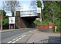 Railway bridge over Brook Road in DY8 2EA