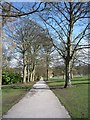 Path in the Valley Gardens in HG1 2NZ