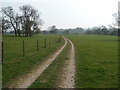 Barford Park, footpath in SP5 3QQ
