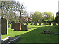 St Andrew's church in Walpole St Andrew - churchyard in PE14 7NY