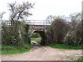 Bridge under railway near West Dean in SP5 1HT