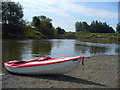 Kayak on the Banks of The River Severn in SY10 8ES