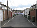 Back street, Charltons in TS12 3DE