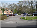 Looking from Lysander Way into Dorcas Close in PO8 8UP