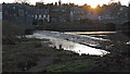 River Cree and weir at dusk, Newton Stewart in Newton Stewart
