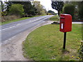 B1121 Aldeburgh Road & Aldeburgh Road Postbox in IP16 4QW