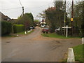 Private road junction on The Drove in CT5 3NZ