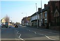 Portland Road, Hucknall, towards Nottingham in NG15 7QR
