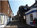 At the bottom of Mermaid Street, Rye in TN31 7EL