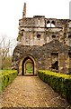 Decorative path to Minster Lovell Hall in OX29 0RN