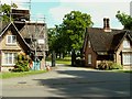 Old Buckenham Hall School entrance, Brettenham, Suffolk in Brettenham