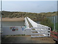 Footbridge to Cruden Bay beach in AB42 0NE