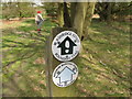 Sign for Ashridge Estate Boundary Trail in HP4 3QT