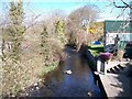 Afon Erch above Pont Rhyd-y-gwystl in Y Ffôr