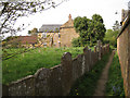 Footpath by the old churchyard in CV35 0UE