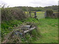 Trough beside footpath in GU28 9NE