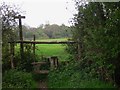 Stile near Freehold Farm in GU28 9NE