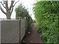 Footpath to Kirkby Woodhouse in NG17 9JH