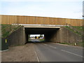 Motorway bridge over Pinxton Green, Pinxton in NG16 6HL