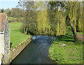 2010 : River Chew from Woollard Bridge looking downstream in BS39 4HX
