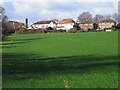 Farmland and houses, Flackwell Heath in HP10 9HE