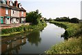 River Witham looking south from Boultham Avenue in LN5 8AR