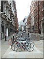 Carmelite Street and cycle stands in SE1 0HX