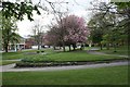 Lovell Park in springtime in LS7 1AX