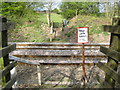 Jordans: Birchland Wood railway foot crossing (1) in HP9 2UX