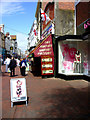 Street scene, St Mary Street, Weymouth in DT4 0DS