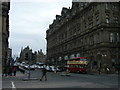 North Bridge from the top of Leith Street in EH1 1PE