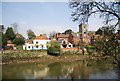 Aylesford seen across the river in ME20 7DS