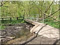 Monarch's Way crosses the Waterhead Brook in WV10 7JE