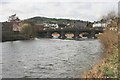 River Usk and bridge, Brecon in Brecon Community