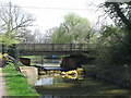 Bridge over Basingstoke Canal, Crookham Village, Hants in GU51 5SU
