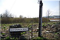 Sign for Old Church Rd in ME1 3FS